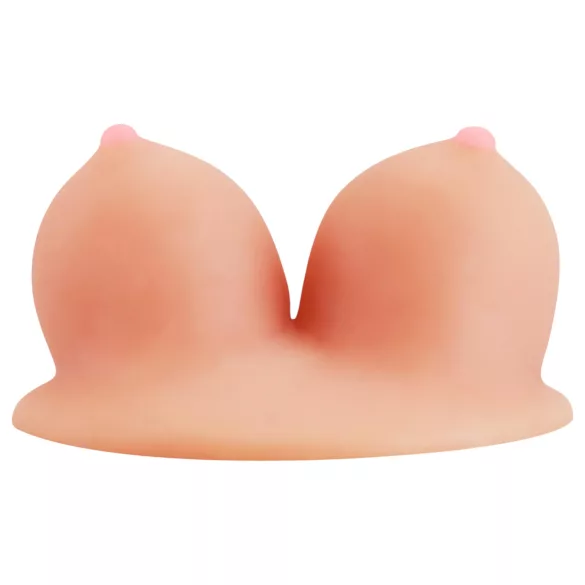 Lovetoy - supporto telefono con ventosa - seno realistico - color naturale