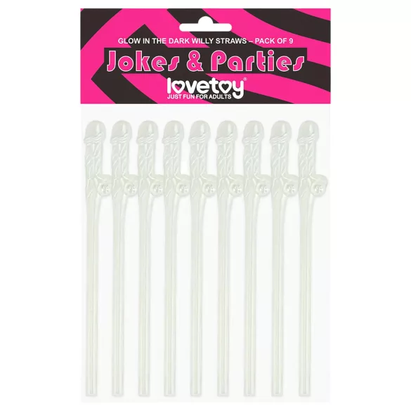 Lovetoy - cannuccia pene luminosa - bianco