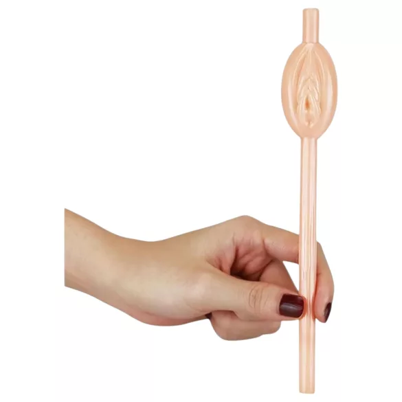 Lovetoy - cannuccia con vagina - colore naturale