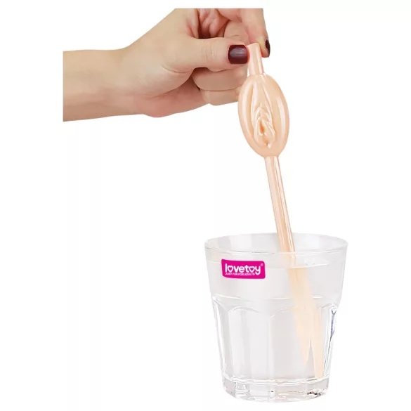 Lovetoy - cannuccia con vagina - colore naturale