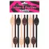Lovetoy - cannuccia pene donna - plastica - naturale marrone nero
