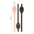 Lovetoy - cannuccia pene donna - plastica - naturale marrone nero