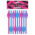 Lovetoy - cannuccia forma vagina - plastica rosa blu lilla