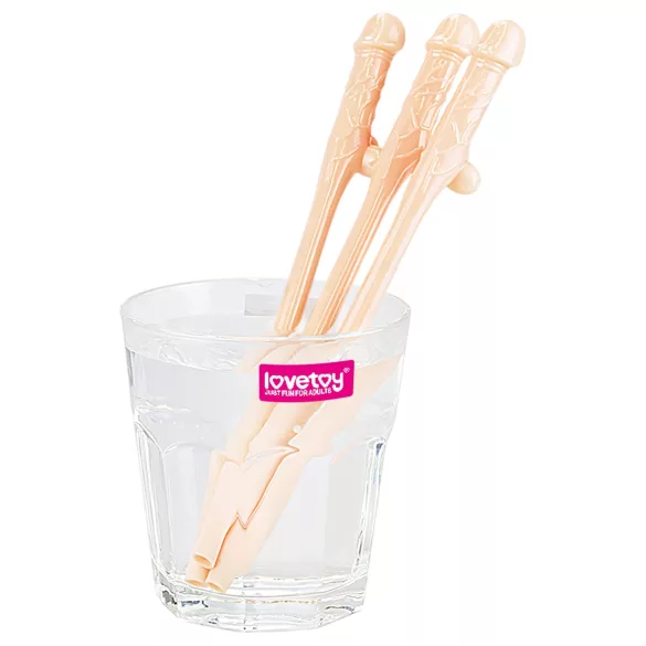 Lovetoy - cannuccia pene realistico - color naturale