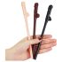 Lovetoy - cannucce realistico pene (naturale-marrone-nero)