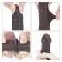 Lovetoy - dildo realistico doppio strato 18 cm - marrone