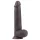 Lovetoy - dildo realistico a doppio strato - 23cm - marrone