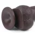 Lovetoy - dildo realistico a doppio strato - 23cm - marrone
