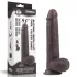 Lovetoy - dildo realistico a doppio strato - 23cm - marrone