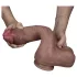 Lovetoy Nature Cock - dildo realistico doppio strato - 26 cm - color naturale