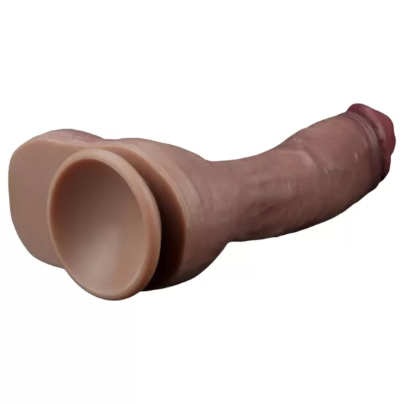 Lovetoy Nature Cock - dildo realistico doppio strato - 26 cm - color naturale