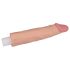 Lovetoy - guaina per pene - estensore realistico 19cm - colore naturale
