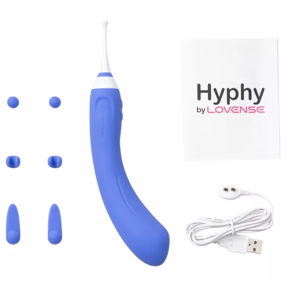 LOVENSE Hyphy - vibratore 2 in 1 smart - silicone viola