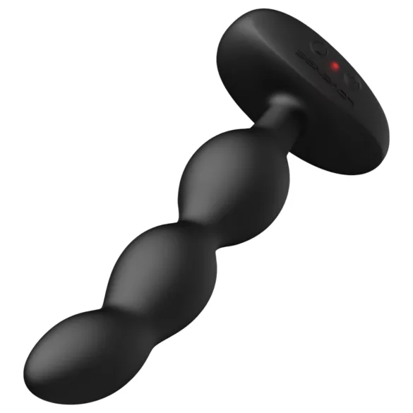 Lovense Ridge - Vibratore anale con perline controllato tramite app (nero)