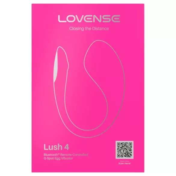 LOVENSE Lush 4 - ovetto vibrante intelligente (rosa)