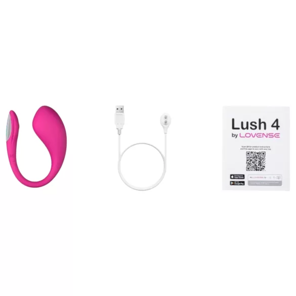 LOVENSE Lush 4 - ovetto vibrante intelligente (rosa)
