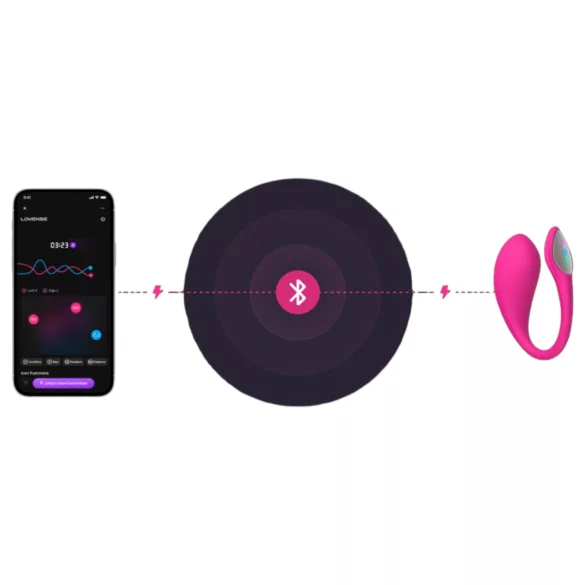 LOVENSE Lush 4 - ovetto vibrante intelligente (rosa)