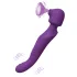 Tracy's Dog - vibratore massaggiatore pulsante - silicone viola