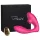 Tracy's Dog 2 - vibratore clitorideo e vaginale 2in1 - silicone rosa