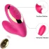 Tracy's Dog 2 - vibratore clitorideo e vaginale 2in1 - silicone rosa