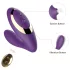 Tracy's Dog 2 - vibratore clitorideo e vaginale 2in1 - silicone viola