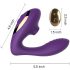 Tracy's Dog 2 - Vibratore 2in1 a Onde d'Aria (Viola)