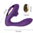Tracy's Dog 2 - vibratore clitorideo e vaginale 2in1 - silicone viola