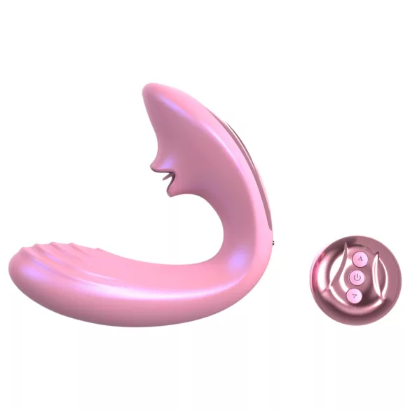 Tracy's Dog OG Lick - vibratore punto G e stimolatore clitorideo (rosa)