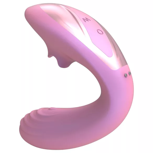 Tracy's Dog OG Lick - vibratore punto G e stimolatore clitorideo (rosa)
