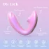 Tracy's Dog OG Lick - vibratore punto G e stimolatore clitorideo (rosa)