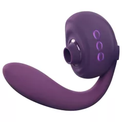   Tracy's Dog OG 3 - succhia‑clitoride con vibratore per il punto G (viola)