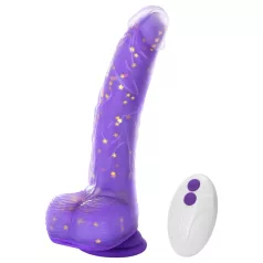   Tracy's Dog Jelivoy - vibratore realistico - 22cm - viola