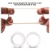 2in1 - Anello fallico addestramento e ritardante - confezione da 2 pezzi