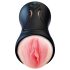Leopardo - Vibratore Pene con Bocca e Vagina Artificiale (naturale)