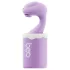 Leopard - vibratore succhiante e vibrante - silicone viola