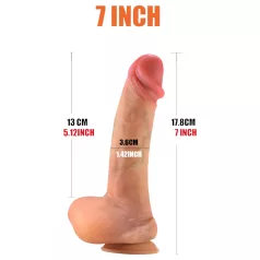   FeelSkin - dildo realistico ultra realistico - color carne 17,8 cm