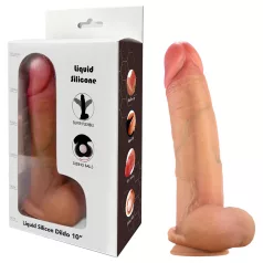   FeelSkin - dildo con testicoli ultra realistico (color carne, 22 cm)