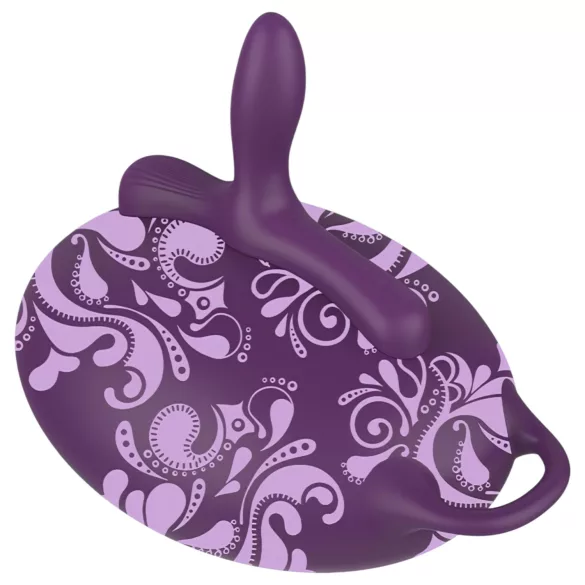 Bouncy Bliss Classic - cuscino gonfiabile con vibratore - viola