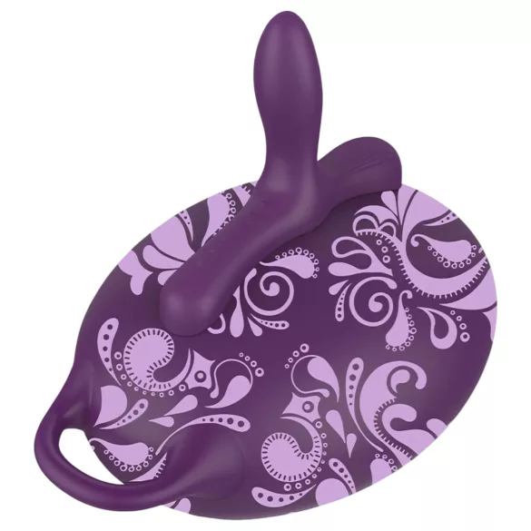 Bouncy Bliss Classic - cuscino gonfiabile con vibratore - viola