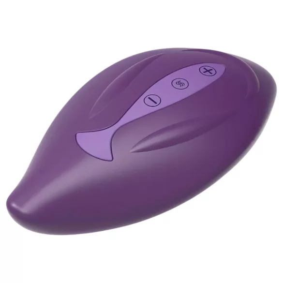 Bouncy Bliss Classic - cuscino gonfiabile con vibratore - viola
