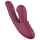 Vibeconnect - Vibratore 2in1 punto G e clitoride - rosso