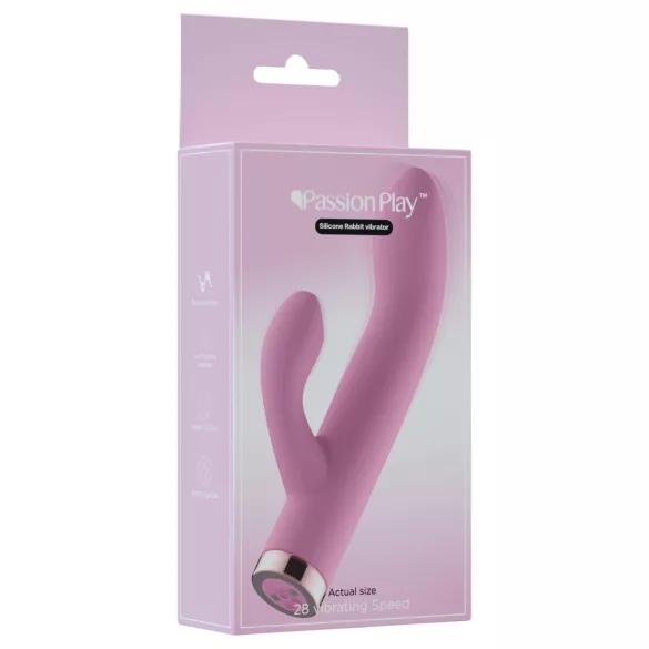 Passion Play - vibratore con braccio per clitoride (rosa)