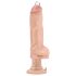 Blush Bad Boy - vibratore con piercing, 17 cm (naturale)