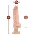 Blush Bad Boy - vibratore con piercing, 17 cm (naturale)