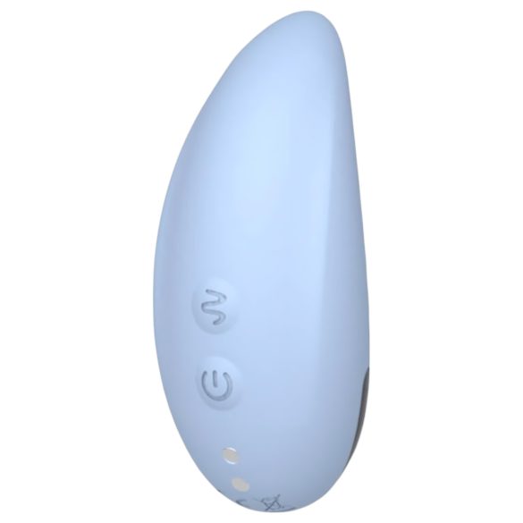 Vibeconnect - ricaricabile, impermeabile stimolatore clitoride (blu)