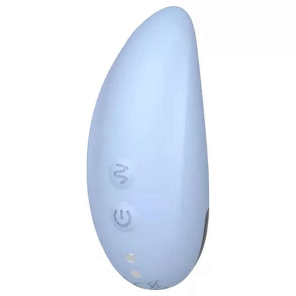 Vibeconnect - stimolatore clitorideo ricaricabile e impermeabile (blu)