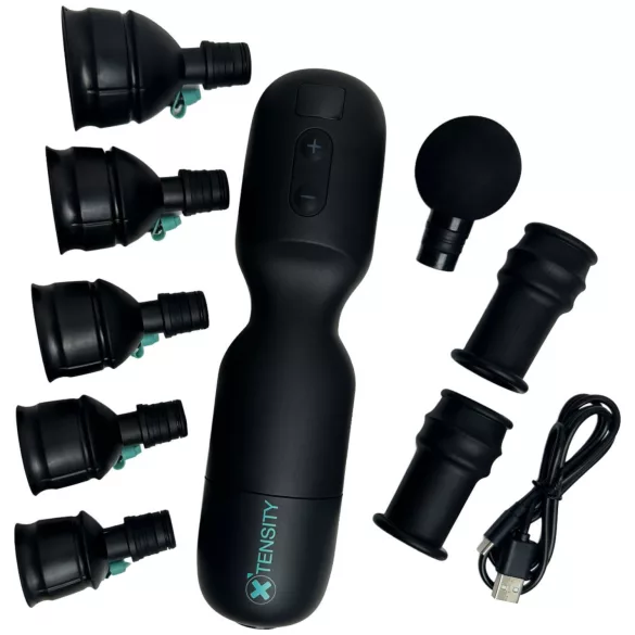 Xtensity 1 - masturbatore maschile a vuoto pulsante - nero