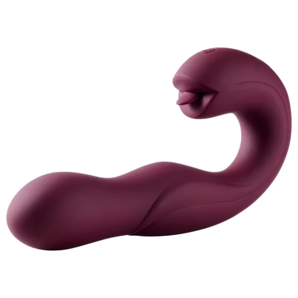 Honey Play Box Joi - vibratore rotante e leccante punto G - silicone viola