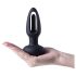 Honey Play Box Snuggy - vibratore anale con lingua - silicone nero