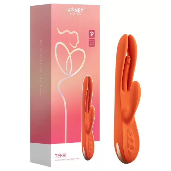 Honey Play Box Terri - vibratore con lingua rotante e braccio clitorideo